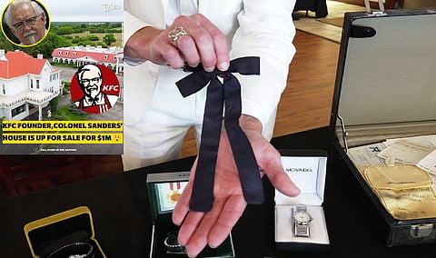 KFC founder Colonel Sanders' personal items, former home and restaurant up for auction