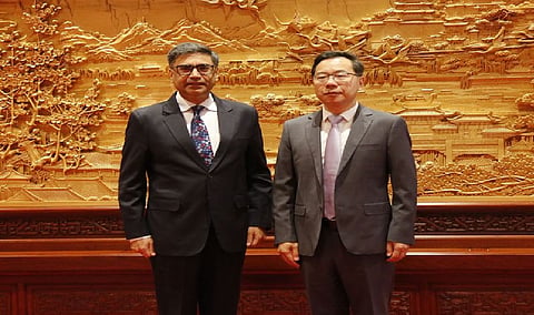 FS Misri meets Vice President of Chinese Communist Party Central School