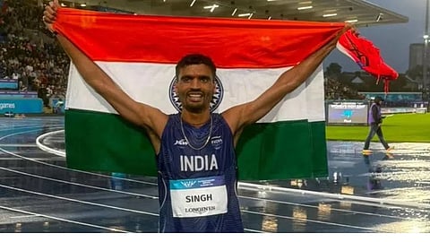 Gulveer wins historic silver in men's 10,000m