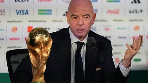 Infantino abandons plans to sell World Cup profits to private equity