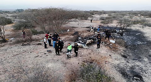 Plane carrying European tourists crashes in Peru, killing 13 people on Nazca Lines viewing flight
