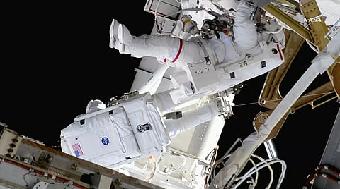 NASA astronauts Anil Menon, Jessica Meir undertake spacewalk to upgrade space station