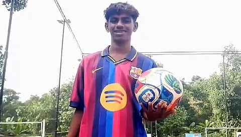 Alan James , A face like Yamal's, footballer at heart: Kollam teen goes viral