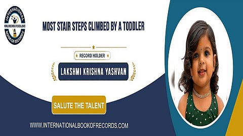Two-and-a-half-year-old Lakshmi Krishna Yashvan