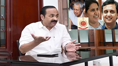 Against Vijayan will be legally scrutinised before taking decision