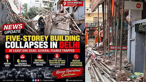 16 killed in 5 building collapses in Delhi this year