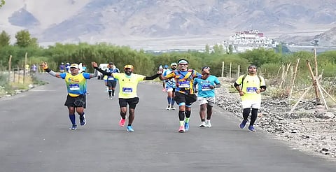 Over 8,000 runners turnup for Ladakh Marathon