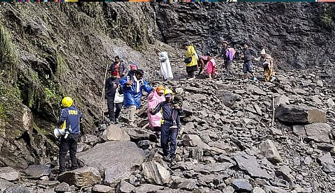 Over 6,500 pilgrims rescued near Kedarnath after landslide