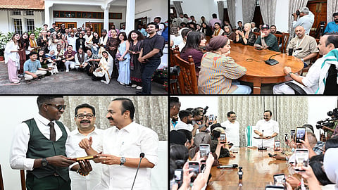 Keralam CM interacts with content creators, social media influencers from BRICS nations