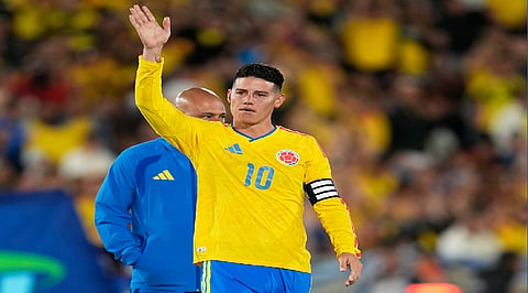 James Rodriguez ends 15-year Colombia career at 35 and says gave ''absolutely everything'