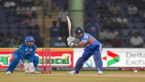 Samson, Nitish star as India thrash Afghanistan by 7 wickets to clinch series