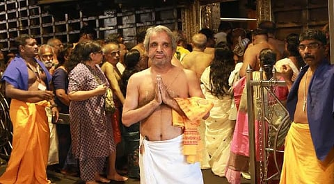 Satheesan Namboothiri selected as Guruvayur temple Melshanthi