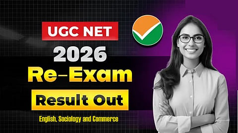 UGC-NET results for re-exam of English, commerce, sociology announced