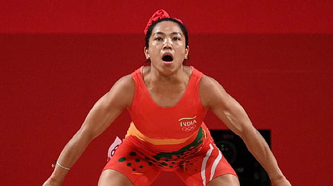 Star Indian weightlifter Mirabai Chanu