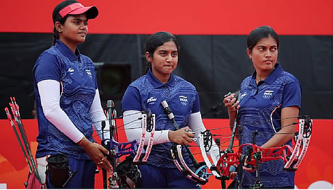 Jyothi Surekha Vennam, Prithika Pradeep and Chikitha