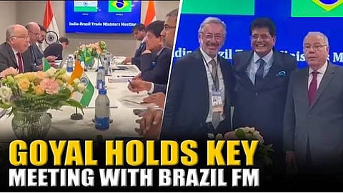 Piyush Goyal meets Brazil, Mexico ministers on G20 sidelines