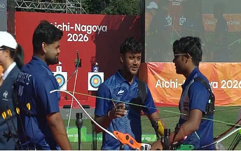 Asiad archery: Men's recurve team ends with silver after losing final to Korea