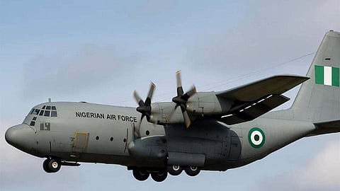 Military aircraft with 32 people on board crashes in southern Nigeria