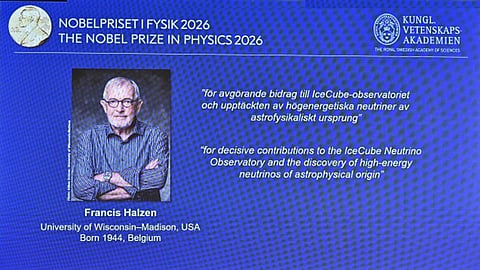 Francis Halzen wins Nobel Prize in physics for work on high-energy neutrinos