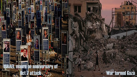 Israelis mourn on anniversary of the Oct 7 attack