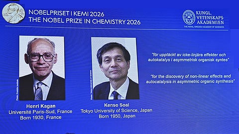 Henri B Kagan, Kenso Soai win Nobel Prize in chemistry