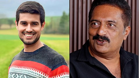 YouTuber Dhruv Rathee and actor-activist Prakash Raj