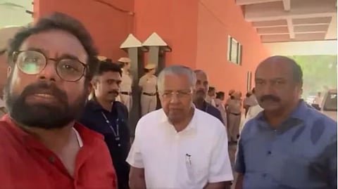 CPI(M) leaders post on social media from custody on CEC protest, Keralam leaders condemn detention