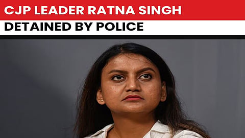 CJP says legal team head Ratna Singh detained by police