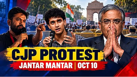 CJP stir against CEC: Delhi Police detains around 200 protestors