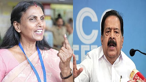 Sreelekha has 'serious problems', says Chennithala