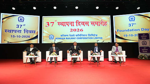 "Konkan Railway Celebrates 37 Glorious Years of Service to the Nation"