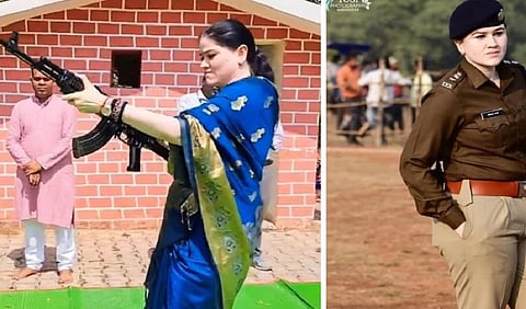 Show-cause notice issued after Chhattisgarh woman IPS officer ( (SP) Ankita Sharma),fires AK-47 during Dussehra ritual