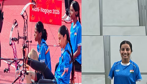 Sheetal (R) bags second successive Asian Para Games gold in women's compound