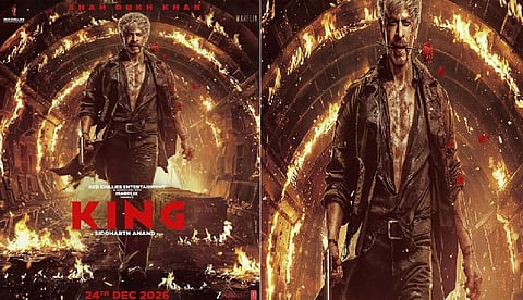 'Not a killer, I'm a lover': Shah Rukh Khan unveils new poster of 'King'