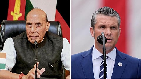 Rajnath holds talks with US Sec of War Hegseth