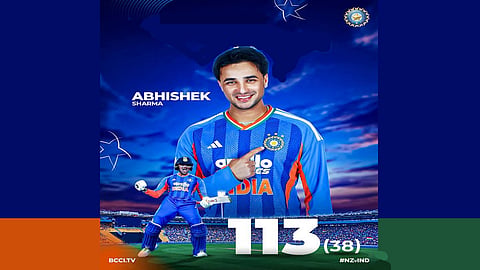 Abhishek Sharma topples Ishan Kishan to become world No. 1 batter in T20I