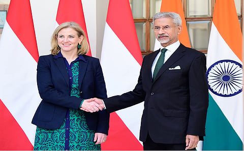 Jaishankar holds talks with Austrian counterpart Meinl-Reisinger