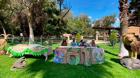Festejaron con pastel este día especial