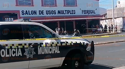Las víctimas buscaban resguardarse, pero impactos de bala los alcanzaron
