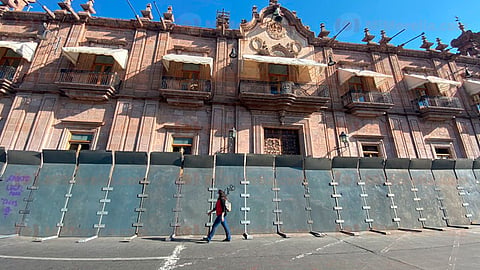 No se pondrán vallas para marcha del 25N en Morelia, asegura Bedolla