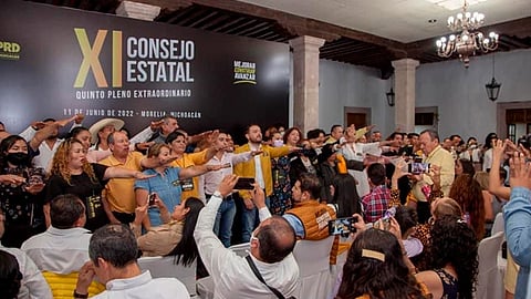 Continúa renovación de Direcciones Municipales Ejecutivas del PRD Michoacán