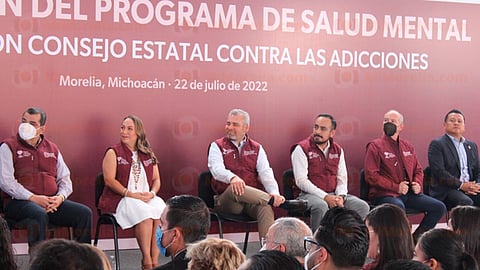 “Va en serio” política de atención mental, asevera gobernador de Michoacán