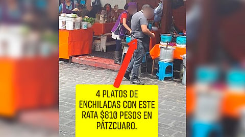 ¡Ni el Sonora Grill! Denuncian cobro excesivo en puestos de comida en Pátzcuaro