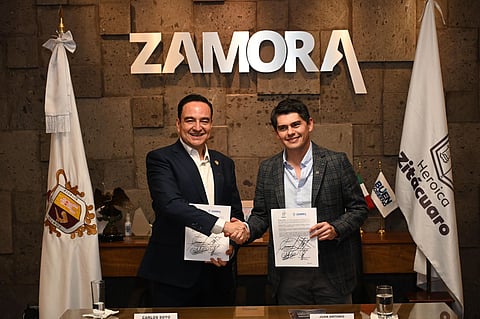 Zamora y Zitácuaro estrechan lazos tras inauguración de paisaje de mariposa monarca