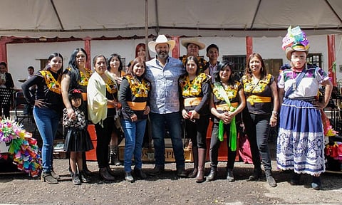 El presidente municipal, Julio Arreola Vázquez, invitó a vivir este ambiente de festividad y cultura