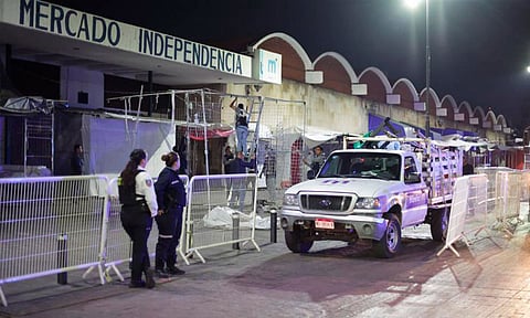 El propósito es restablecer el orden y hacer valer los reglamentos que rigen las actividades comerciales