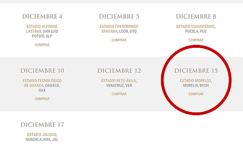 Crean páginas apócrifas de venta de boletos para concierto de Luismi, alerta SSP