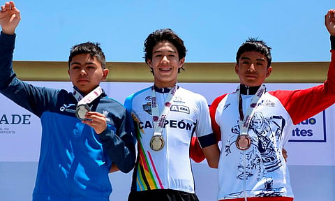 Conquista Michoacán bronce en ciclismo de ruta en Nacionales Conade 2023
