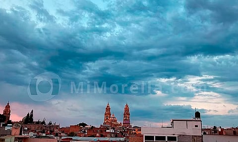 Pronostican lunes con tormentas en Morelia