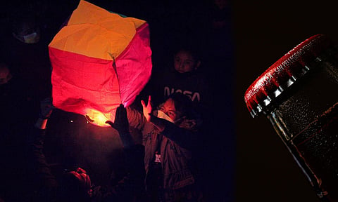 Llega con globos de cantoya el Amargo Fest de cerveza a Paracho, Michoacán